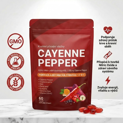 VIRZAV® Capsaicin Power – Cayenne Pepper kapsle