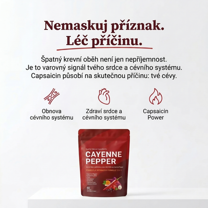 VIRZAV® Capsaicin Power – Cayenne Pepper kapsle