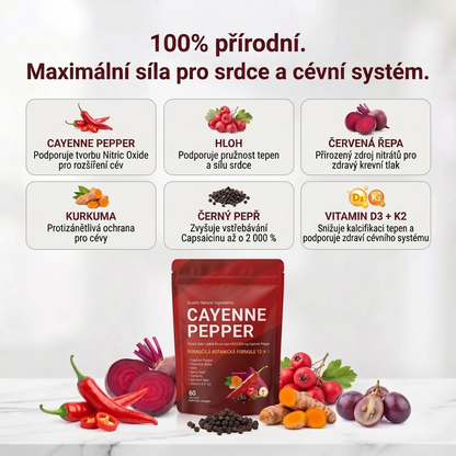 VIRZAV® Capsaicin Power – Cayenne Pepper kapsle